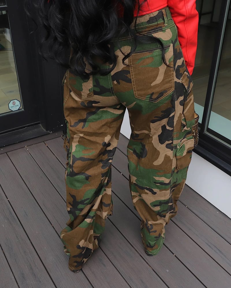 Image of Camouflage Cargo Pants