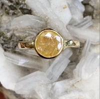 Yellow diamond ring for Annie