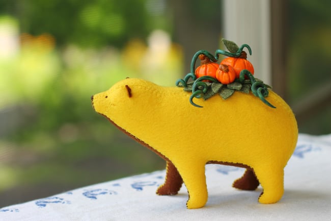 Pumpkin Patch Bear