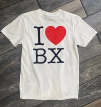 Image 1 of Blueprint " I LOVE BX " Tshirt In White