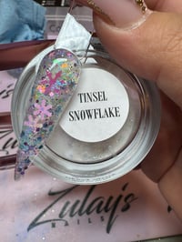 Image 5 of SNOWFLAKE Glitter Acrylic 