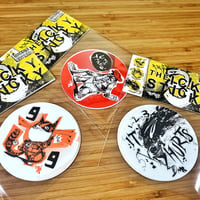 Image of THE ICKY STICKY 3 Sticker Pack