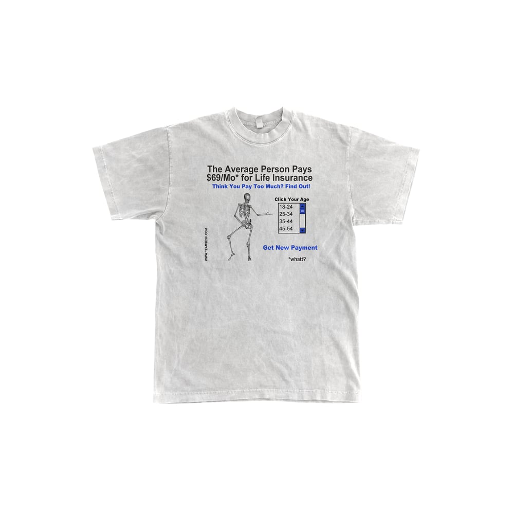 Image of DeathInsurance short sleeve