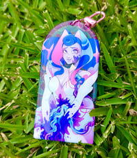 Knights of Guinevere - 4” Layered/Stained Glass Acrylic Charm 🦋