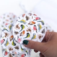 Image 4 of Re-usable face wipes - British birds