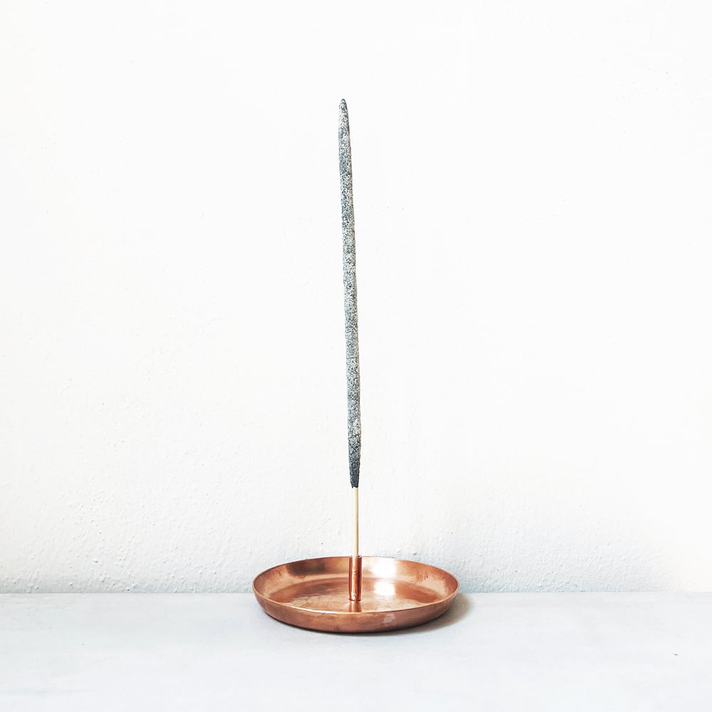 Image of Hammered Copper Incense Holder