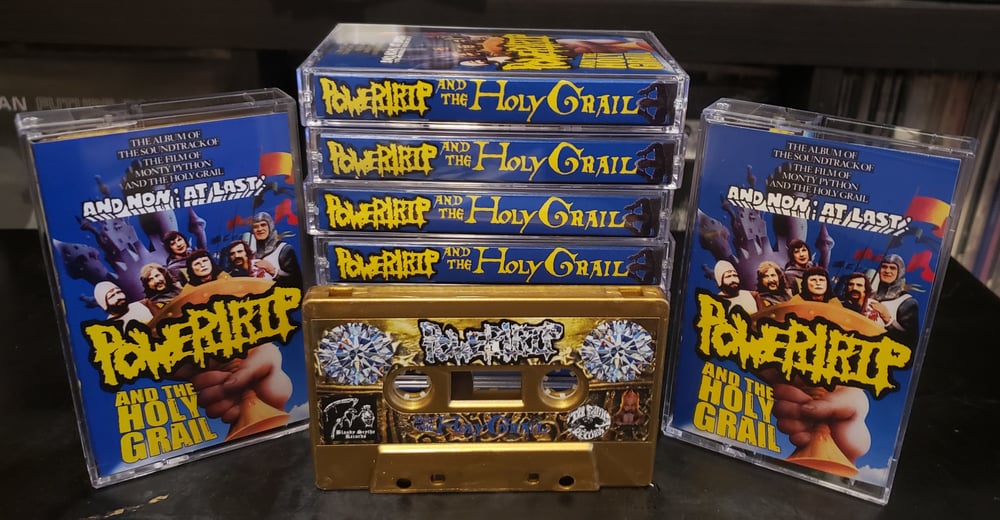 POWERTRIP And The Holy Grail "And Non At Last" Cassette (Scythe - 105)