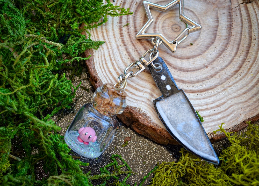 Image of Sussy Kirby polymer clay keychain