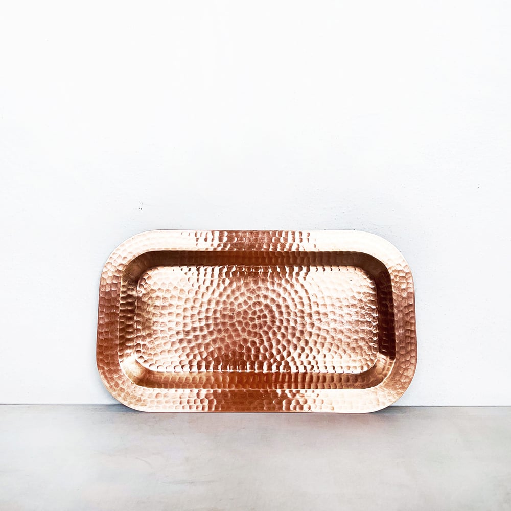 Image of Hammered Copper Mini Tray