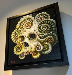 Image of TOMBEFACTION •  Original  Framed Painting 