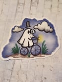 Ghosty - Vintage Bicycle Sticker