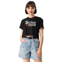 Image 2 of SouthSide Behavior - Women’s Crop Top Tee