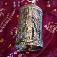 Image 4 of Tribal Adjustable Long Wire Cuff Statement Piece (TJ038)