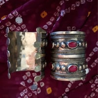 Image 3 of Fabulous Matching Pair of Tribal Turkoman Cuffs (STLO028)