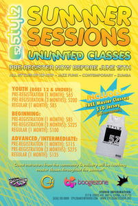 Image of Summer Intensive beginning classes 1 month pre registration