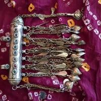 Image 3 of Vintage Kuchi Tribal Prayer Tube Pendant  (TJ048)