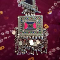 Image 3 of Vintage Kuchi Tribal Dangle Pendant  (TJ034)