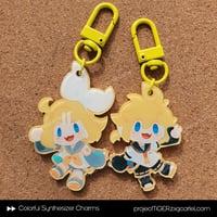 Image 3 of Colorful Synthesizer Charms