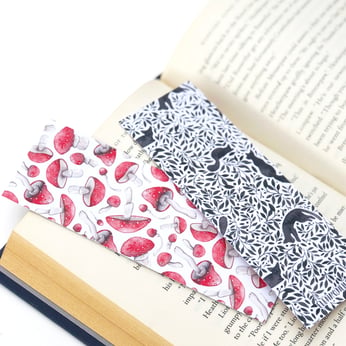 Spooky Mushroom Bookmark