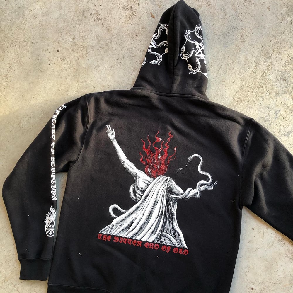 "The Bitter End of Old" Zipper Hoodie