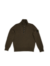 Stone Island zip/button up knit L