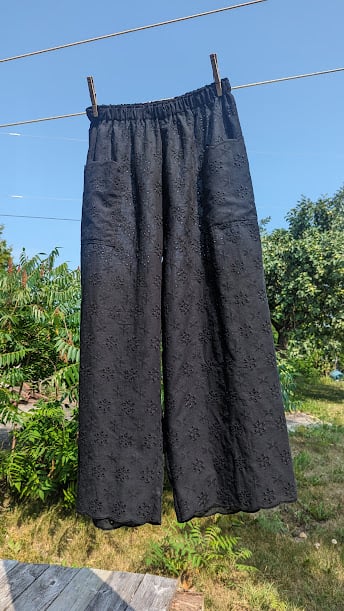 Image of Black Cottage Pants