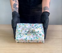 Image 1 of 風呂敷  2 soaps in gift box with  Furoshiki Wrapping 