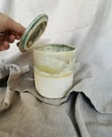 Botecito con tapa. Jar with lid