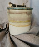 Botecito con tapa. Jar with lid