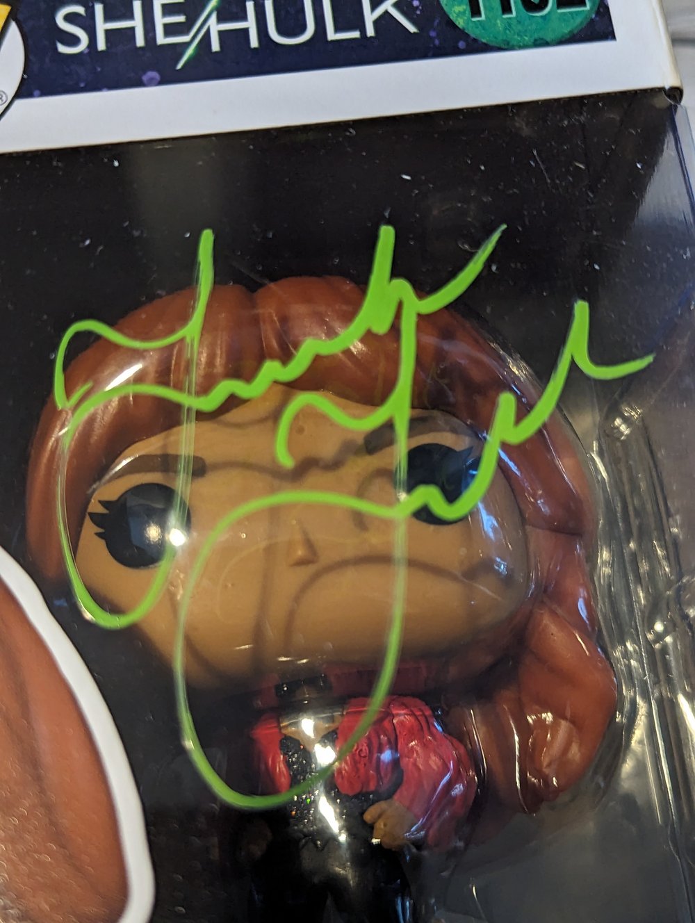 Jameela Jamil Titania She Hulk Signed Funko Pop