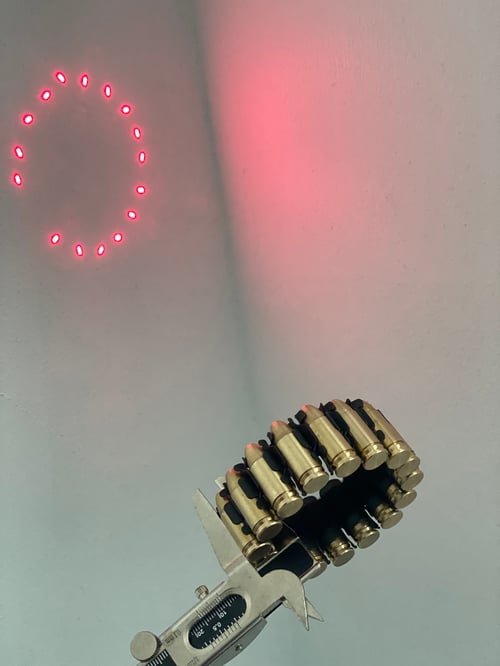 Image of L1BR - CNC Red Laser Beam Bang Bracelet PROFESSIONAL USE • Boyd ⚙️ Designs