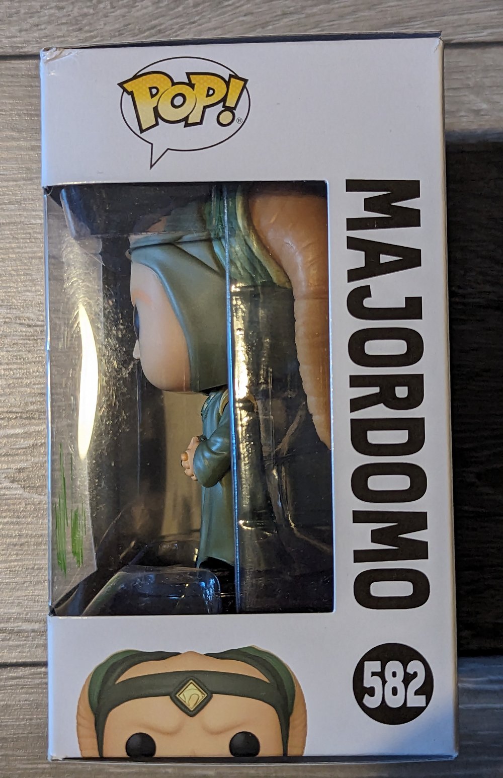 David Pasquesi Signed Majordomo StarWars Funko Pop