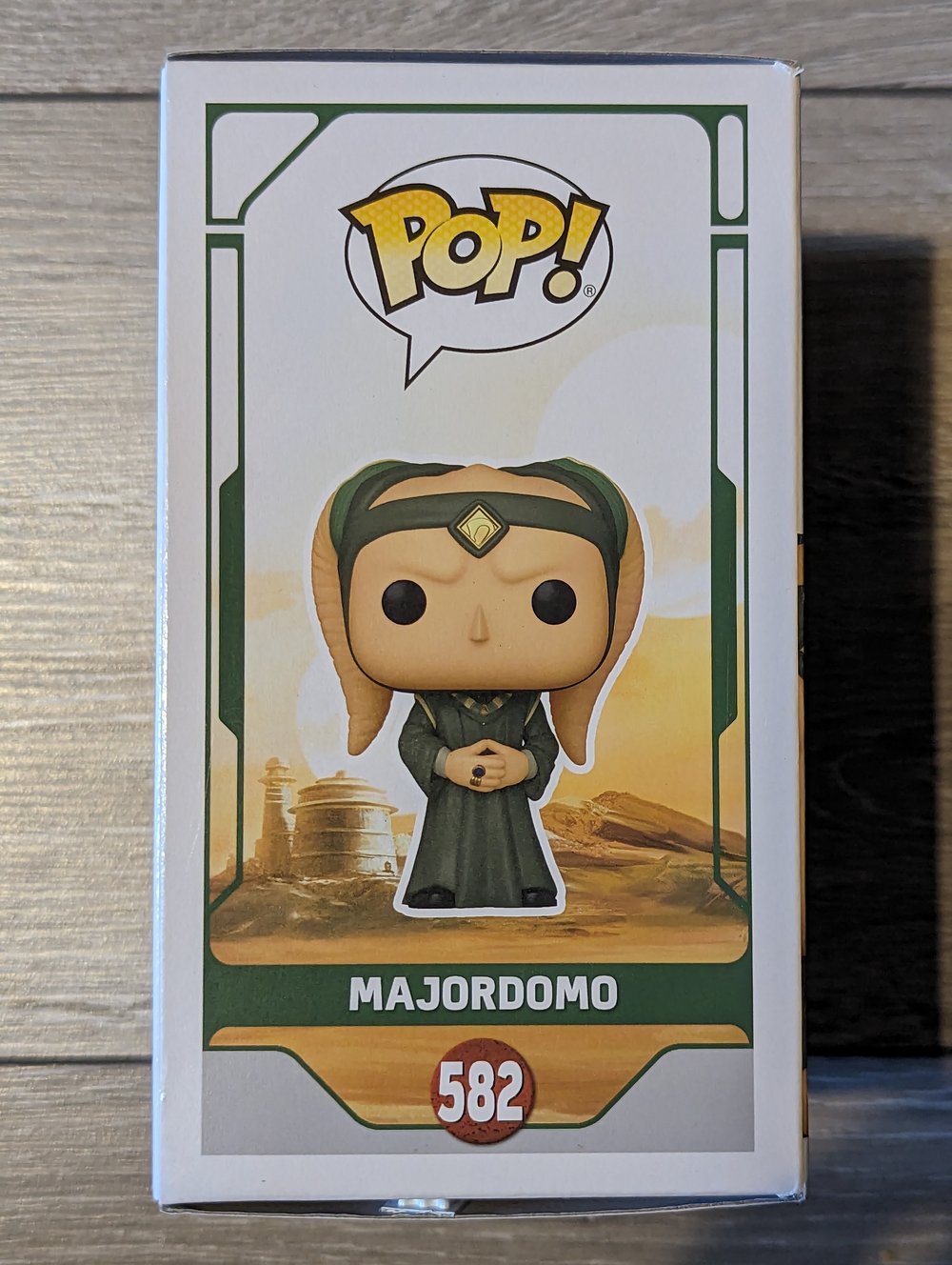 David Pasquesi Signed Majordomo StarWars Funko Pop
