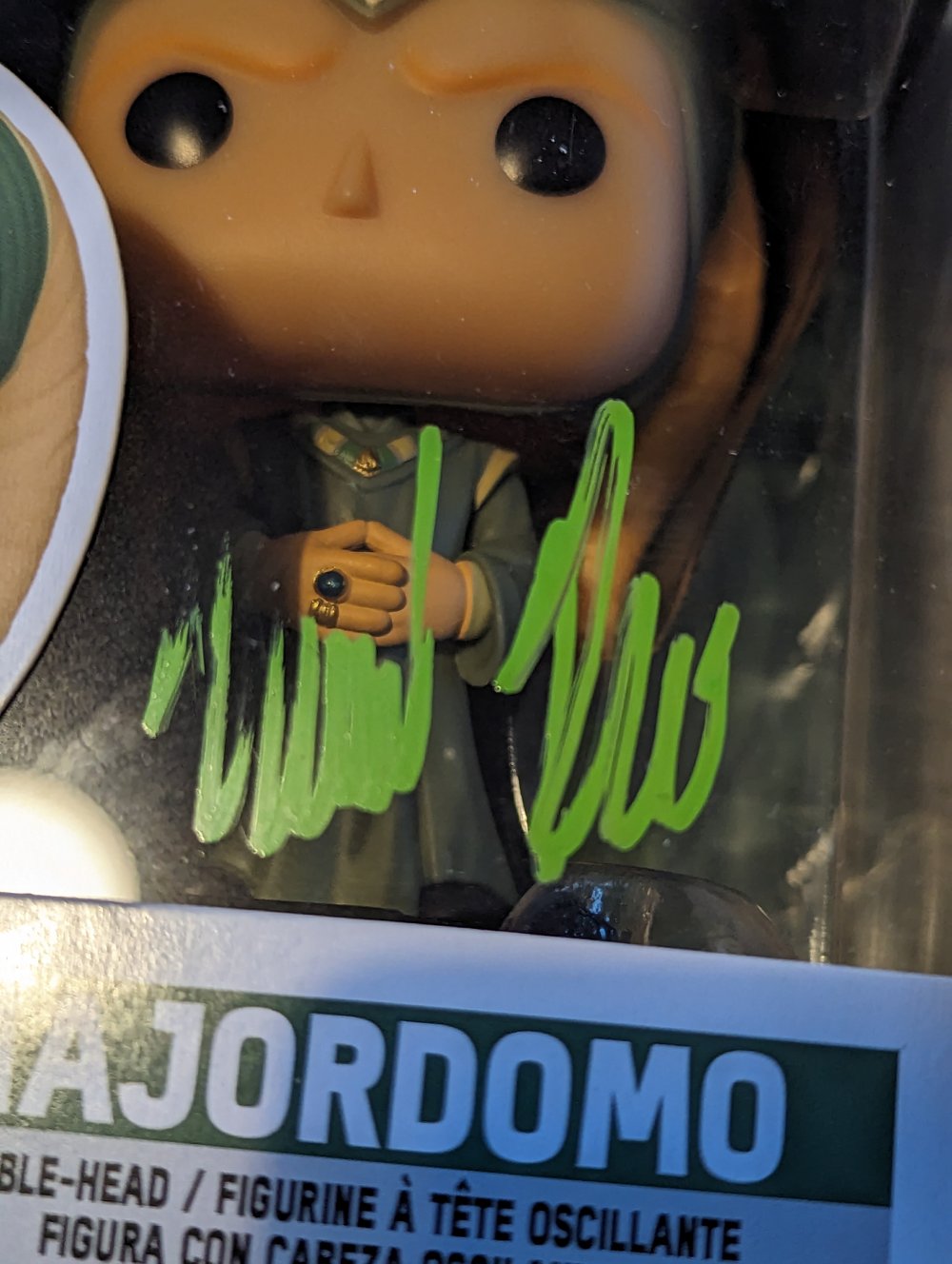 David Pasquesi Signed Majordomo StarWars Funko Pop