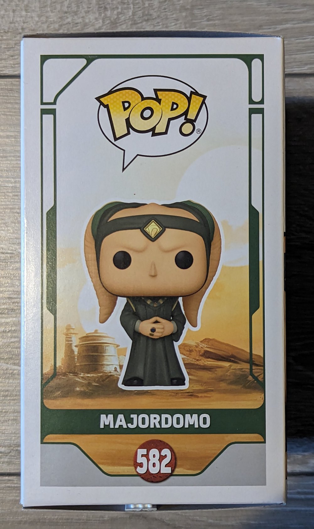 Star Wars David Pasquesi Majordomo Signed Funko Pop