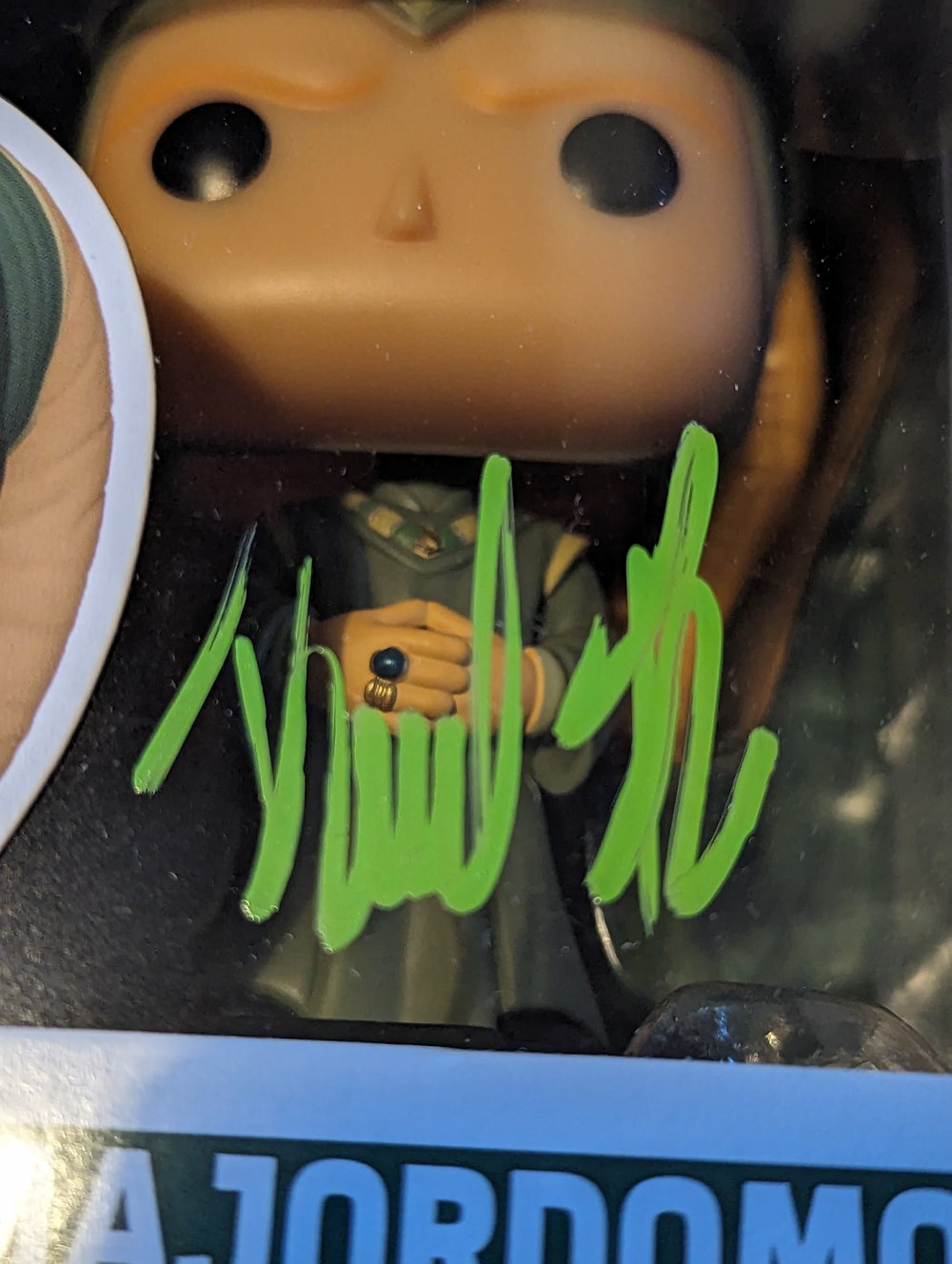 Star Wars David Pasquesi Majordomo Signed Funko Pop