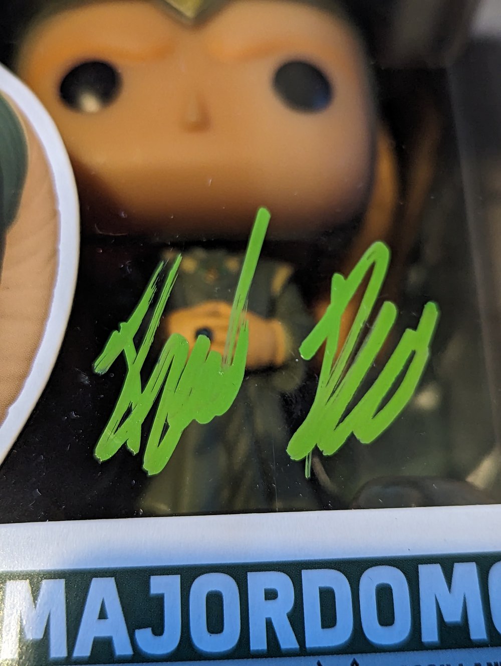 David Pasquesi Signed Majordomo Star Wars Funko Pop