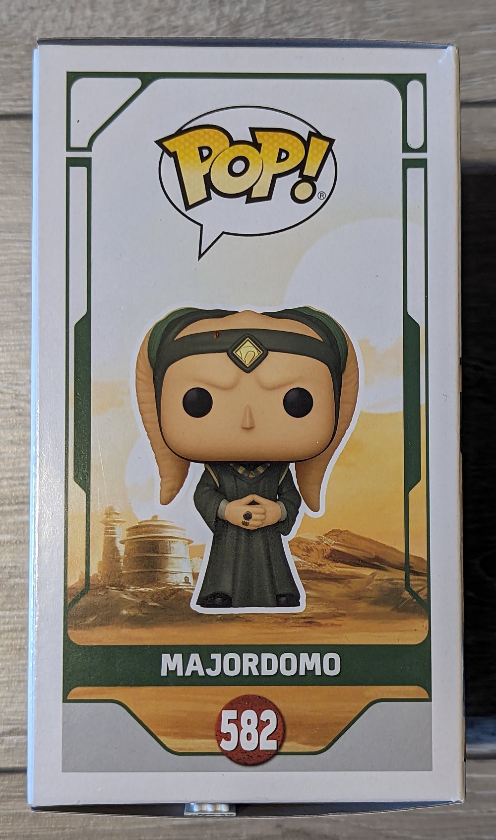 David Pasquesi Signed Majordomo Star Wars Funko Pop