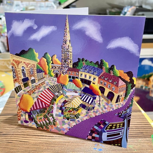Kettering Marketplace Greetings Card