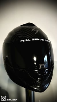 Image 5 of 'Full Sends Only' Visor Sticker