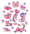 Cat Sticker Sheet