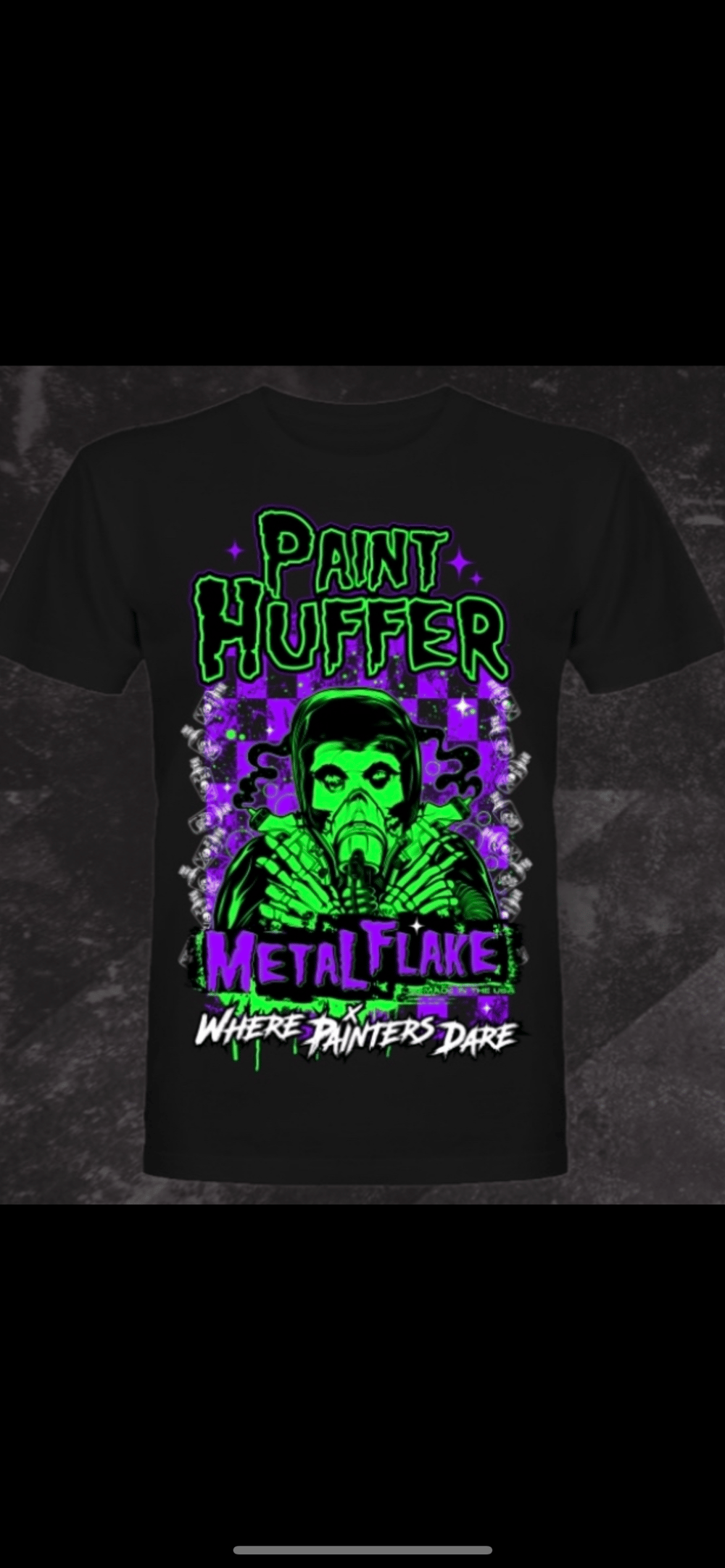 MISFITS X PAINTHUFFER TSHiRT PRE ORDER