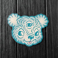 Retro Bear Sticker