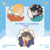 My Hero Academia Hard Enamel Pins