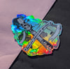 Bodies Have No Gender Holographic Sticker