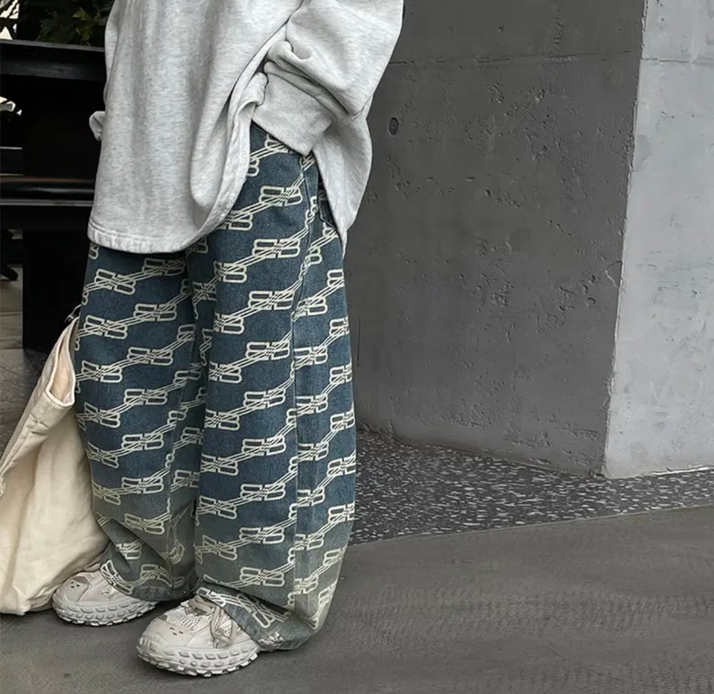 Image of Baddie Wide Leg Jeans