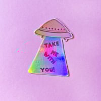 Image 1 of UFO Sticker