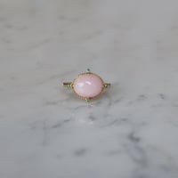 Image 1 of Victorian Pink Opal Ring