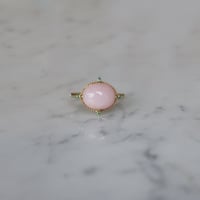 Image 3 of Victorian Pink Opal Ring