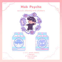 Image 1 of Mob Psycho Charms